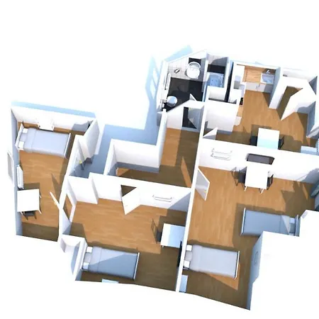 Business & Handwerker - Zentral & Praktisch Apartament *