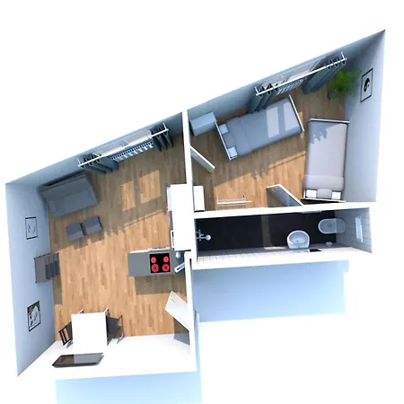 Apartament Business & Handwerker - Zentral & Praktisch