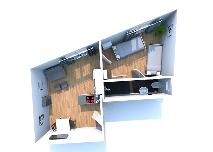 Apartman Business & Handwerker - Zentral & Praktisch